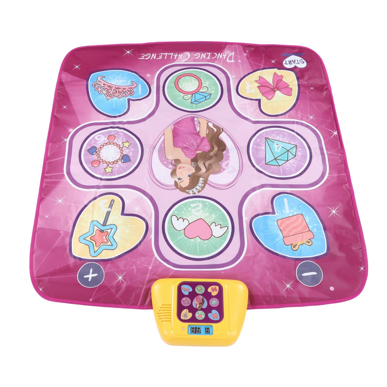 Tappetino da Ballo per Bambini, Tappetino da Ballo Educativo (Rosa