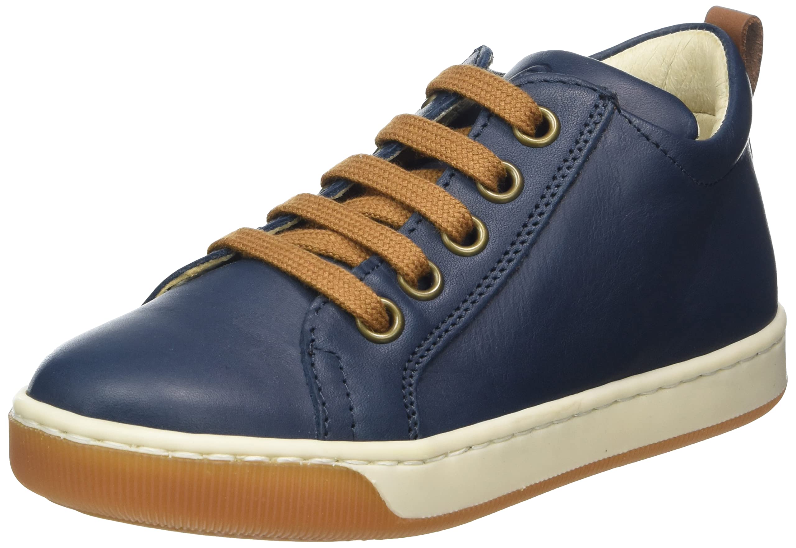Falcotto Haley Slippers, Navy Cognac, 2.5 UK Child