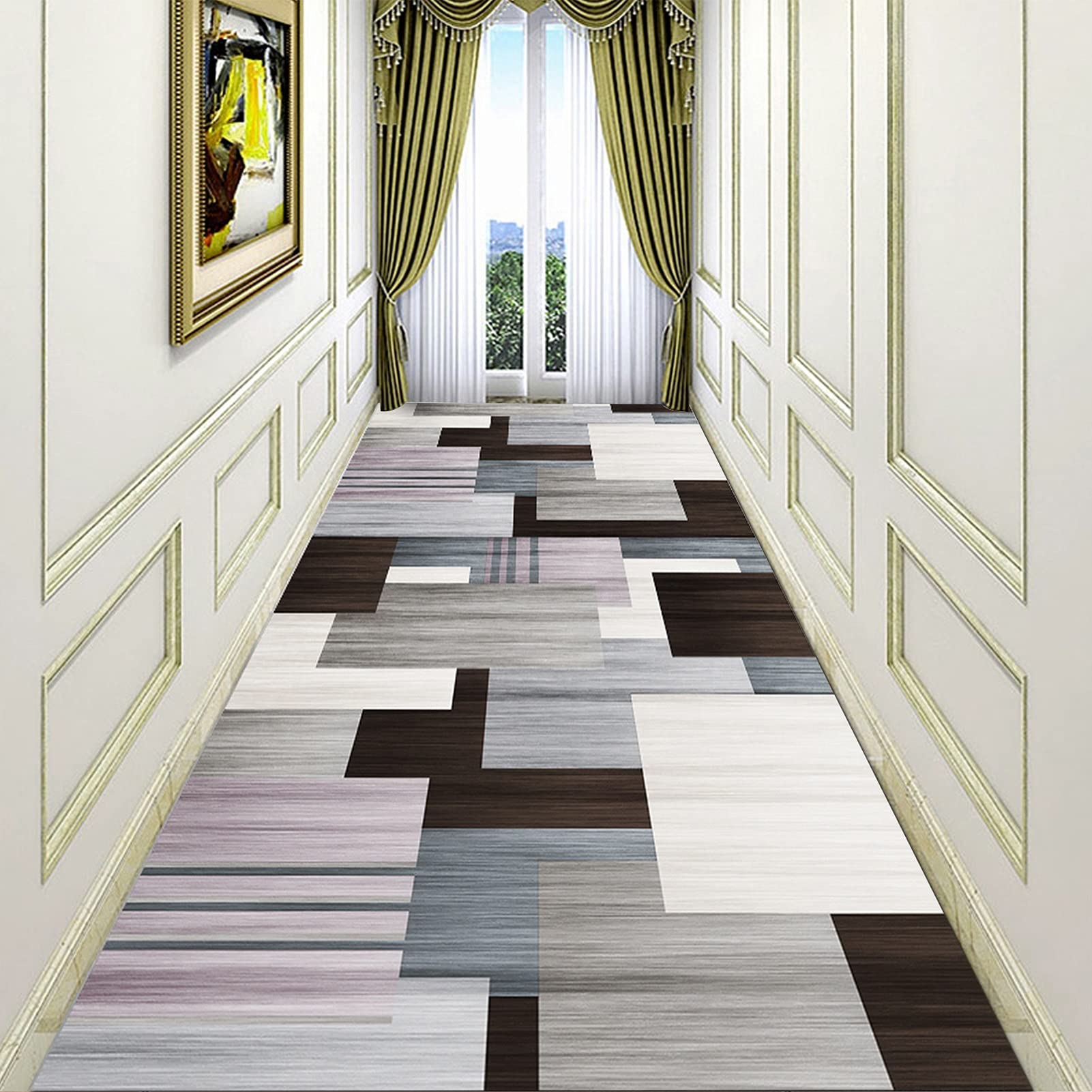 Tapis de couloir antidérapant pour sécuriser le sol de la cuisine