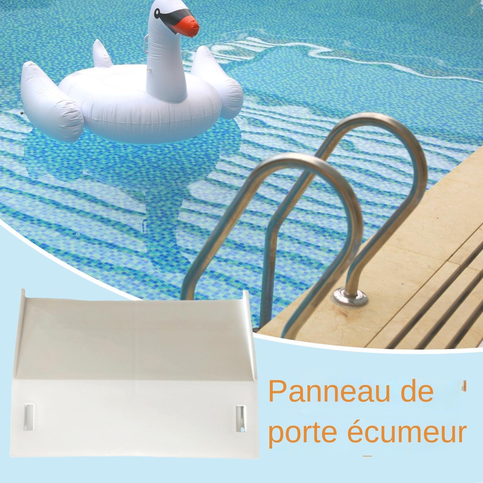 Volet De Skimmer Pour Piscine Buachois - Lot De 2, 19.5x14 Cm, Compatible Hayward