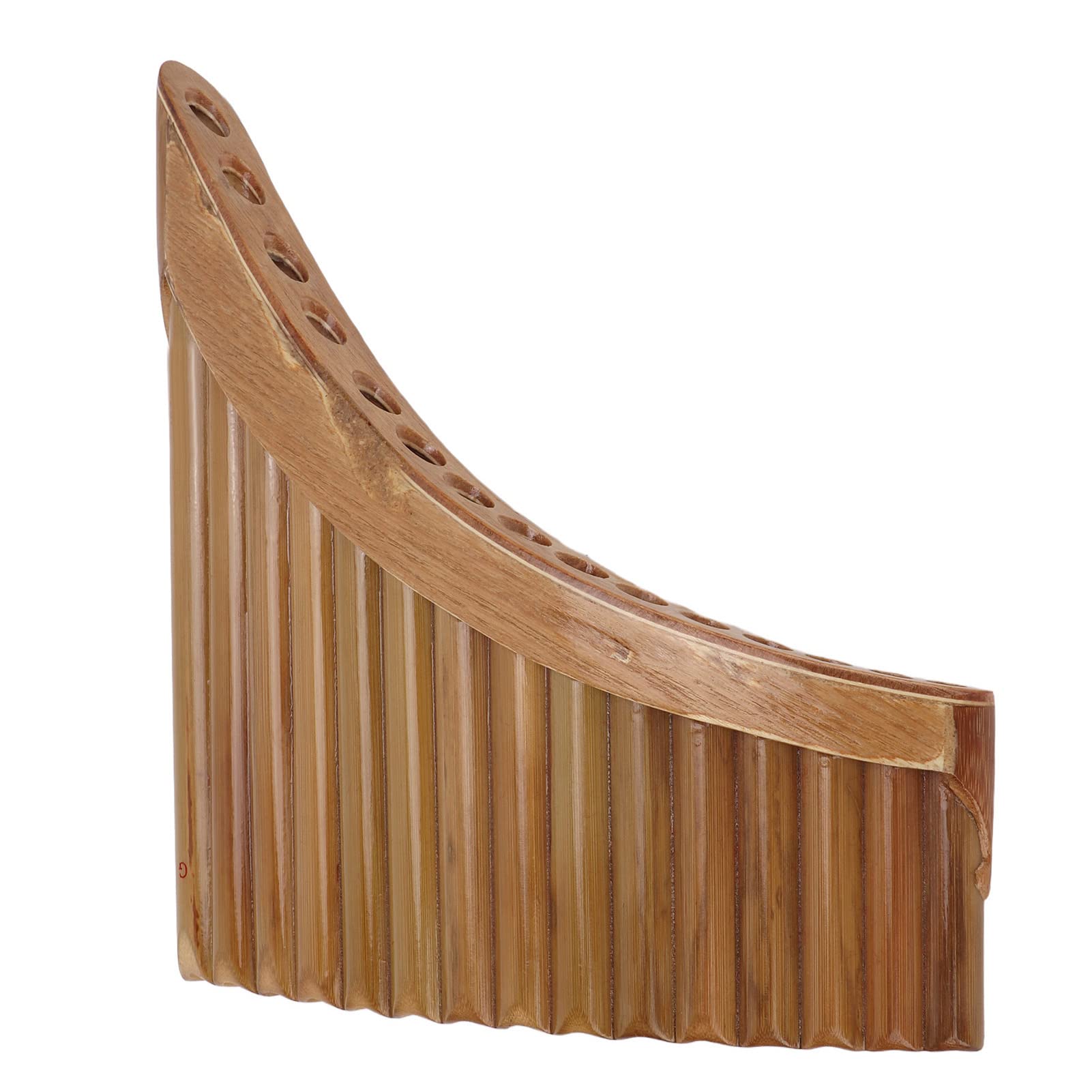 Strumento Musicale Tradizionale Cinese Flauto di Pan di bambù Flauto di Pan, di Pan di bambù Chiave G di per Principianti per Tubi di da (Mano sinistra)