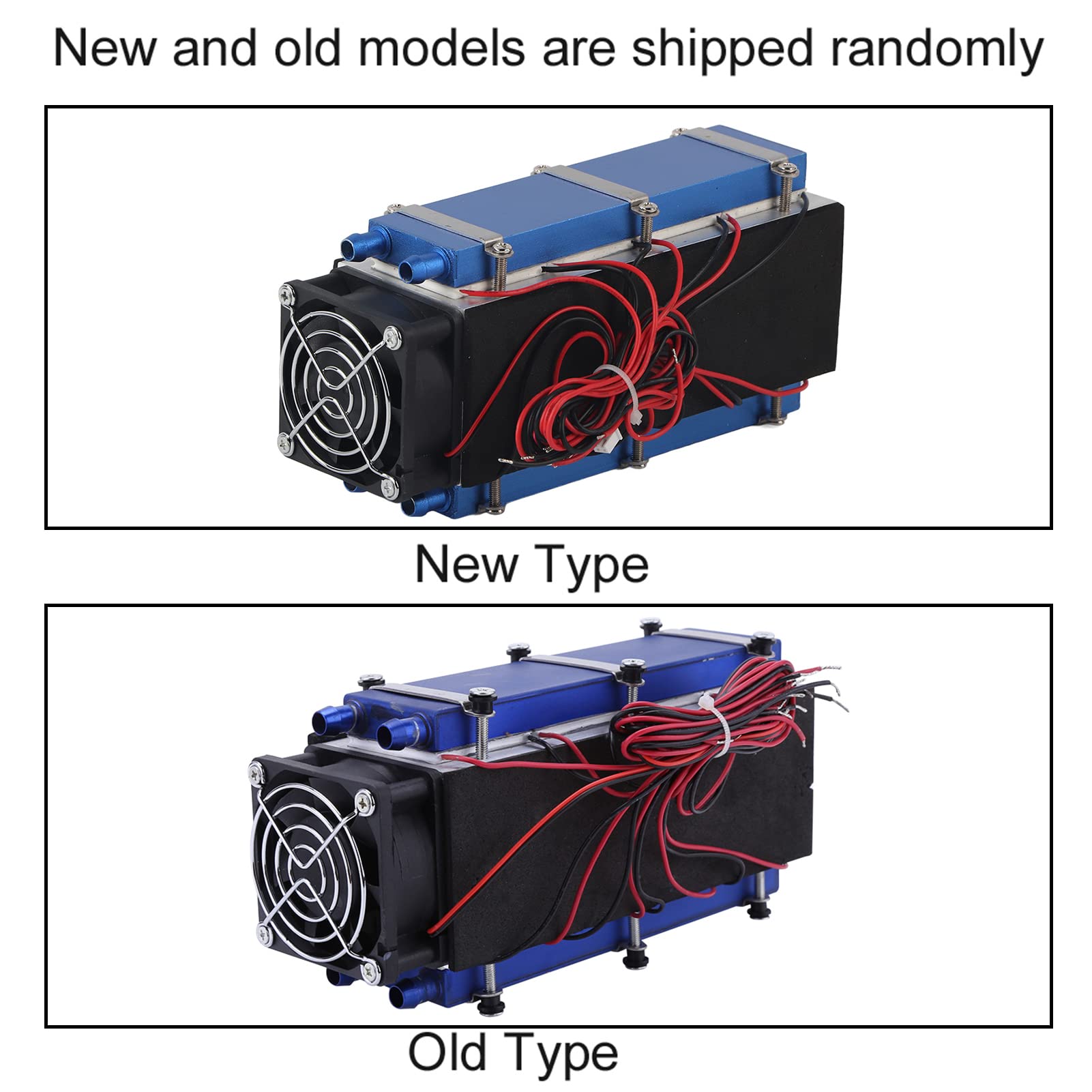 TEC1 12706 - Enfriador termoeléctrico de bricolaje, dispositivo de refrigeración Peltier de 12 V 576 W, sistema de refrigeración por aire de 8 chips para espacios pequeños con funcionamiento estable