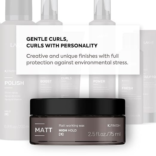 Lakmé K.Finish Cera Matte para Peinar 2.5 Fl Oz miniatura 8