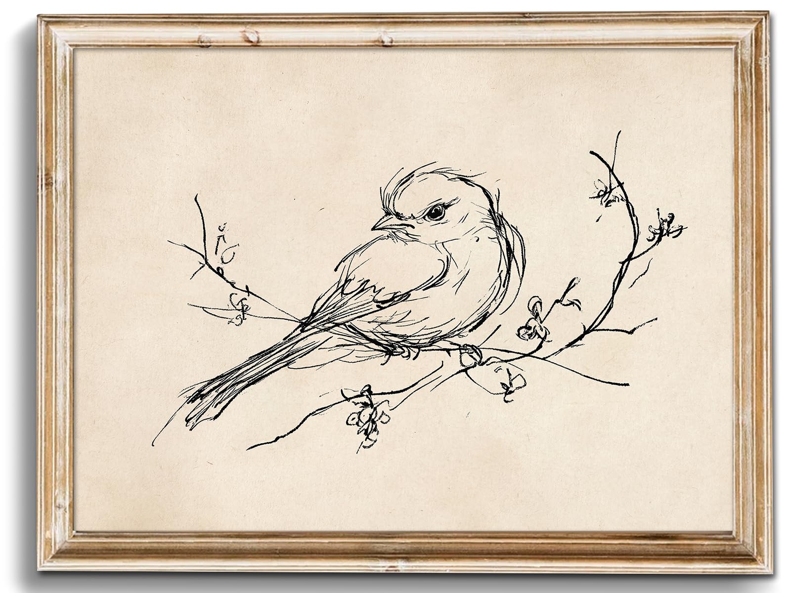 Amazon.com: uniro Vintage Wall Art Prints Farmhouse Decor Bird