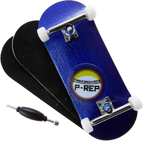 P-REP V2 Performance - Diapasón de madera, teñido (1.339 in x 3.819 in, azul)