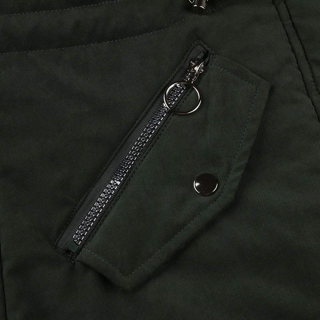 JMKEY Parka d'hiver chaude en polaire épaisse pour femme - Imperméable et chaude