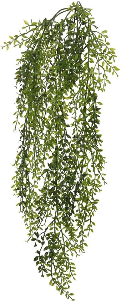 Vickerman Everyday 34" Artificial Green Lemon Beauty Leaf Vine - Faux Indoor Plant Bush - Greenery for Home Or Office Decor - Maintenance Free - Lush and Vibrant