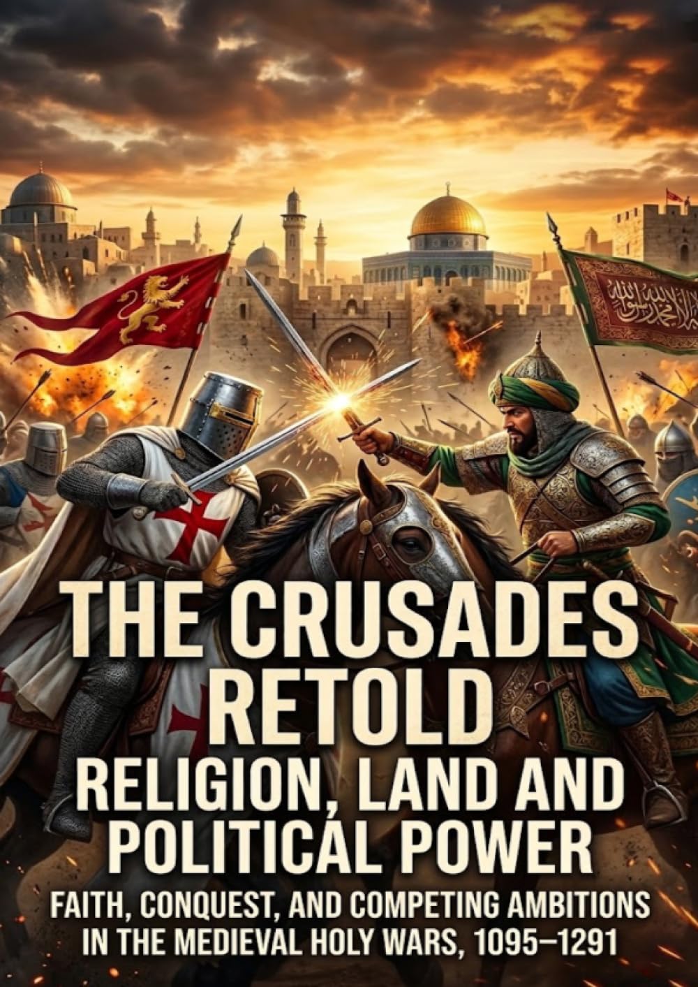 The Crusades Retold: Religion, Land and Political Power: Faith, Conquest, and Competing Ambitions in the Medieval Holy Wars, 1095–1291
