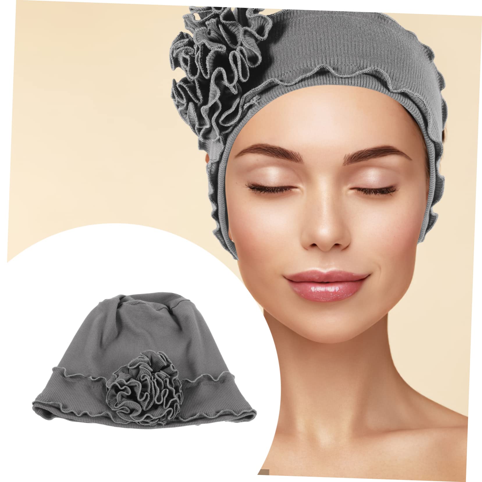 GALPADA 5piezas Sombrero Turbante De Mujer para Quimioterapia Gorro y Transpirable para Pérdida De Cabello
