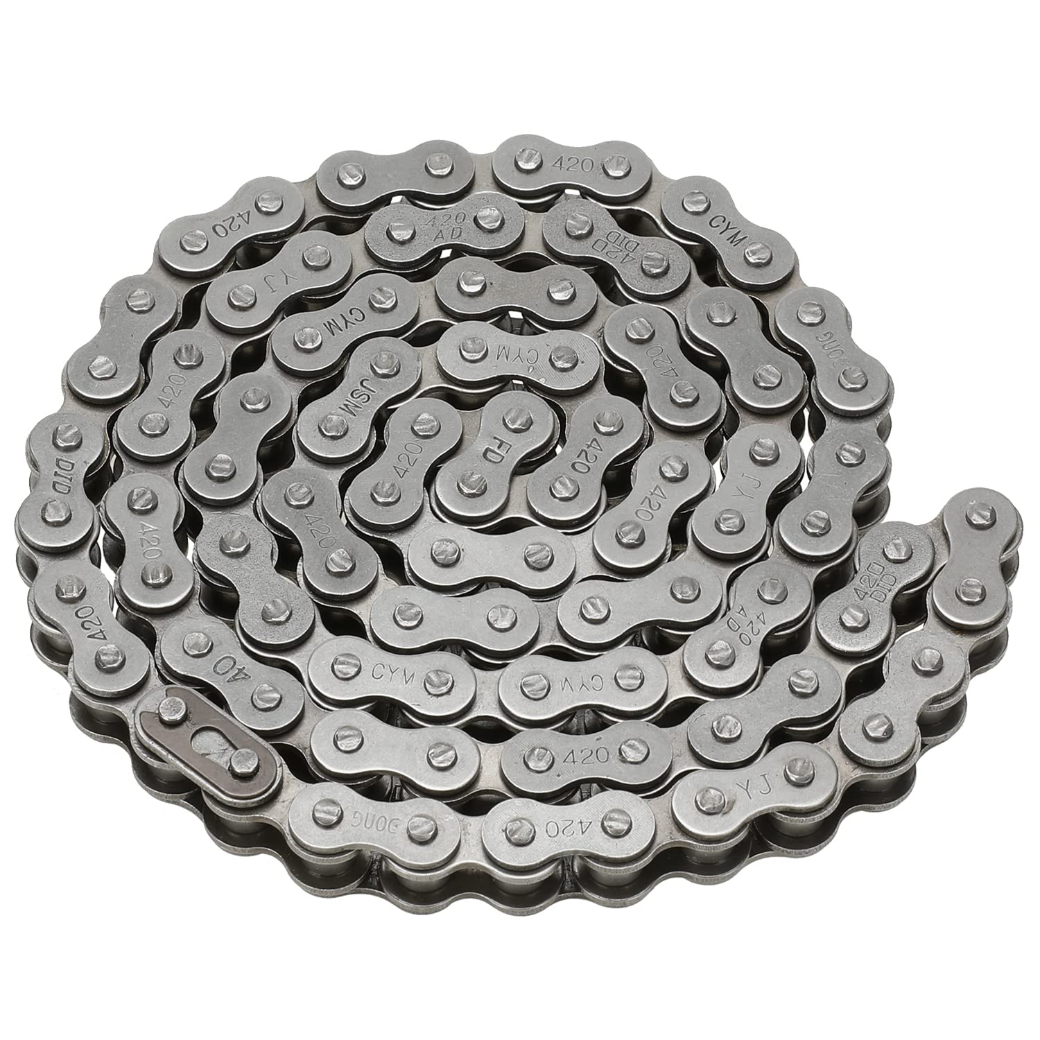 FVRITO 420 Jackshaft Chain 42 Link And 90 Link Front Rear Drive Chain - View #3
