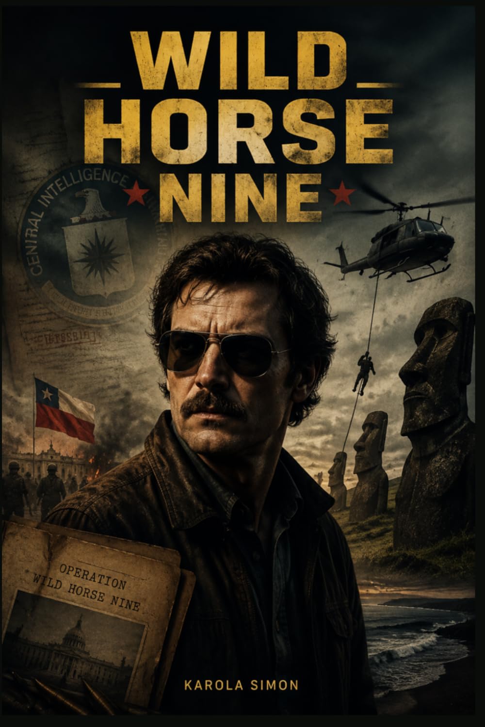 WILD HORSE NINE: “A Darkly Comedic Spy Thriller Following CIA Operatives Chris and Lee Amid the Shadows of the 1973 Chilean Coup”