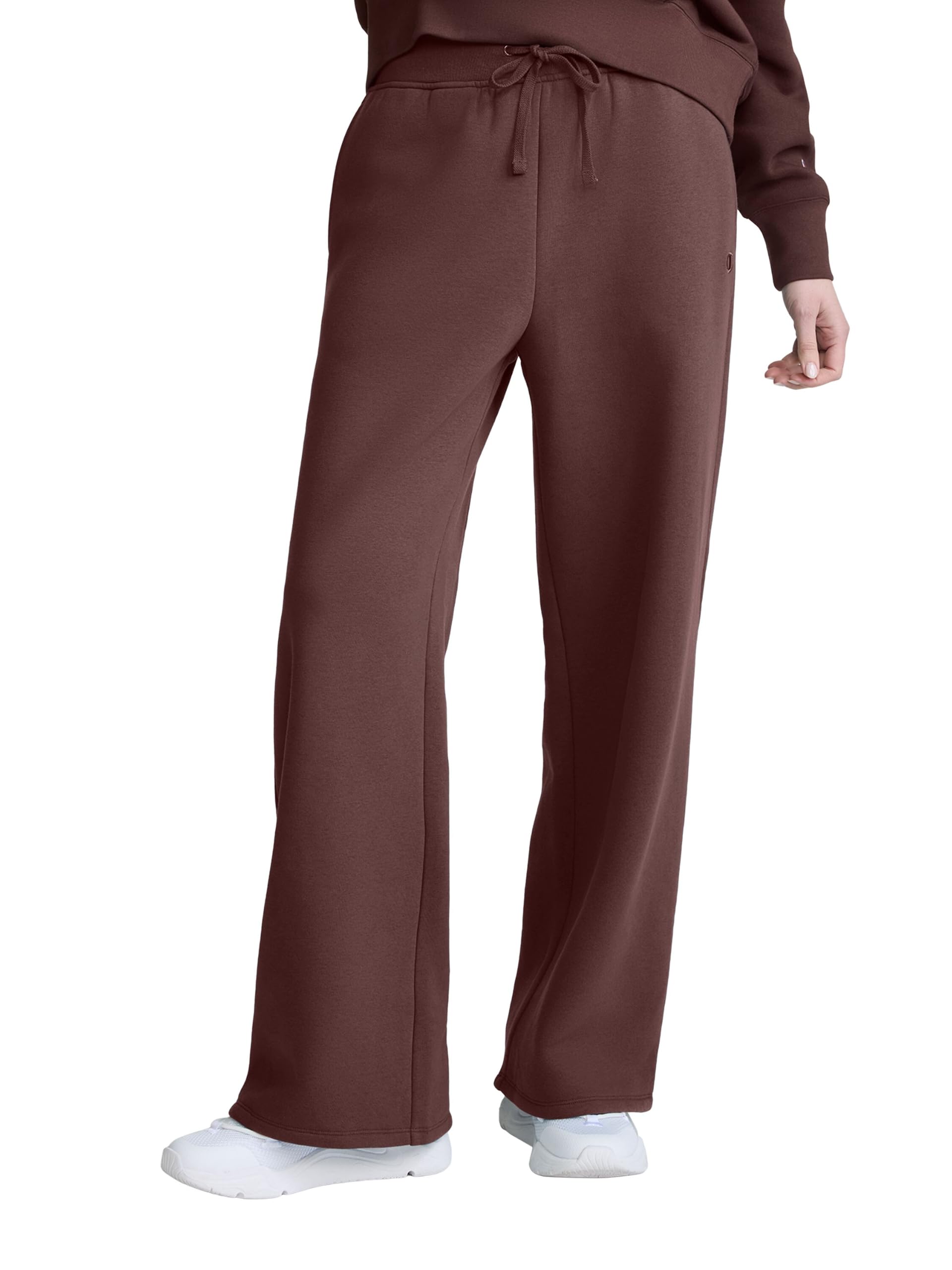 Women's Powerblend Fleece Wide Leg Sweatpants