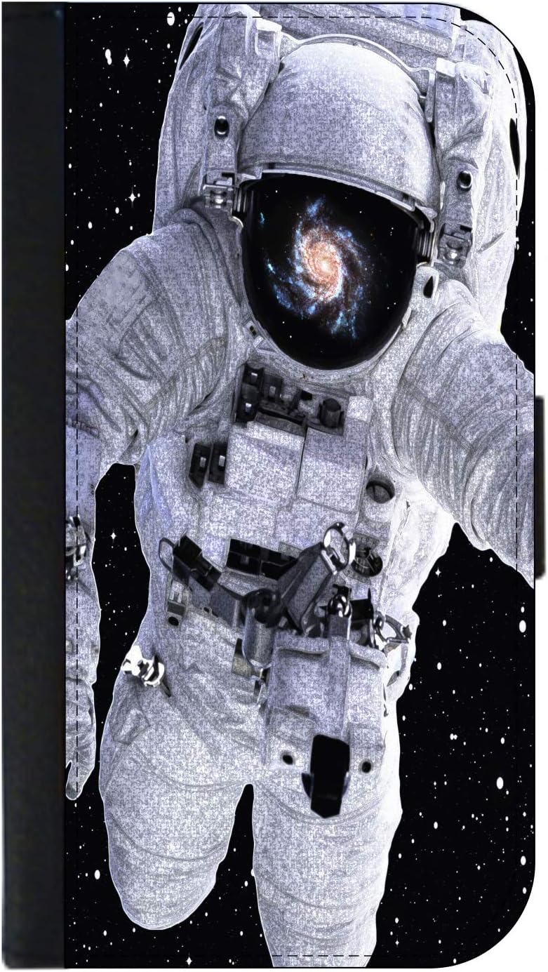 Astronaut in The Stars in Outer Space Wallet Phone Case