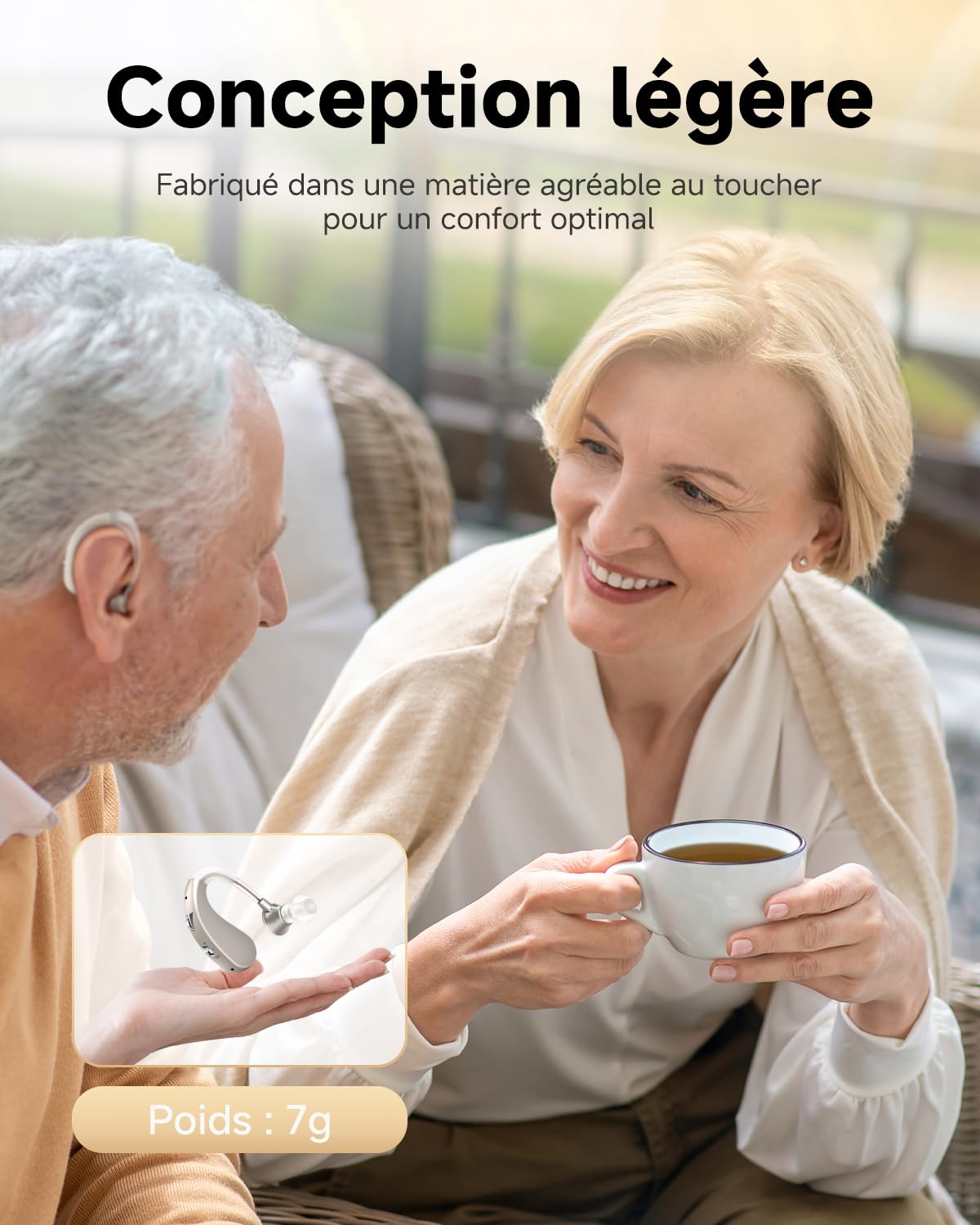 Britzgo 1204 Appareil audio rechargeable, autonomie pouvant atteindre 40 heures, conception légère avec embouts en TPE, idéal pour la maison et les voyages, manuel d'utilisation en français inclus.