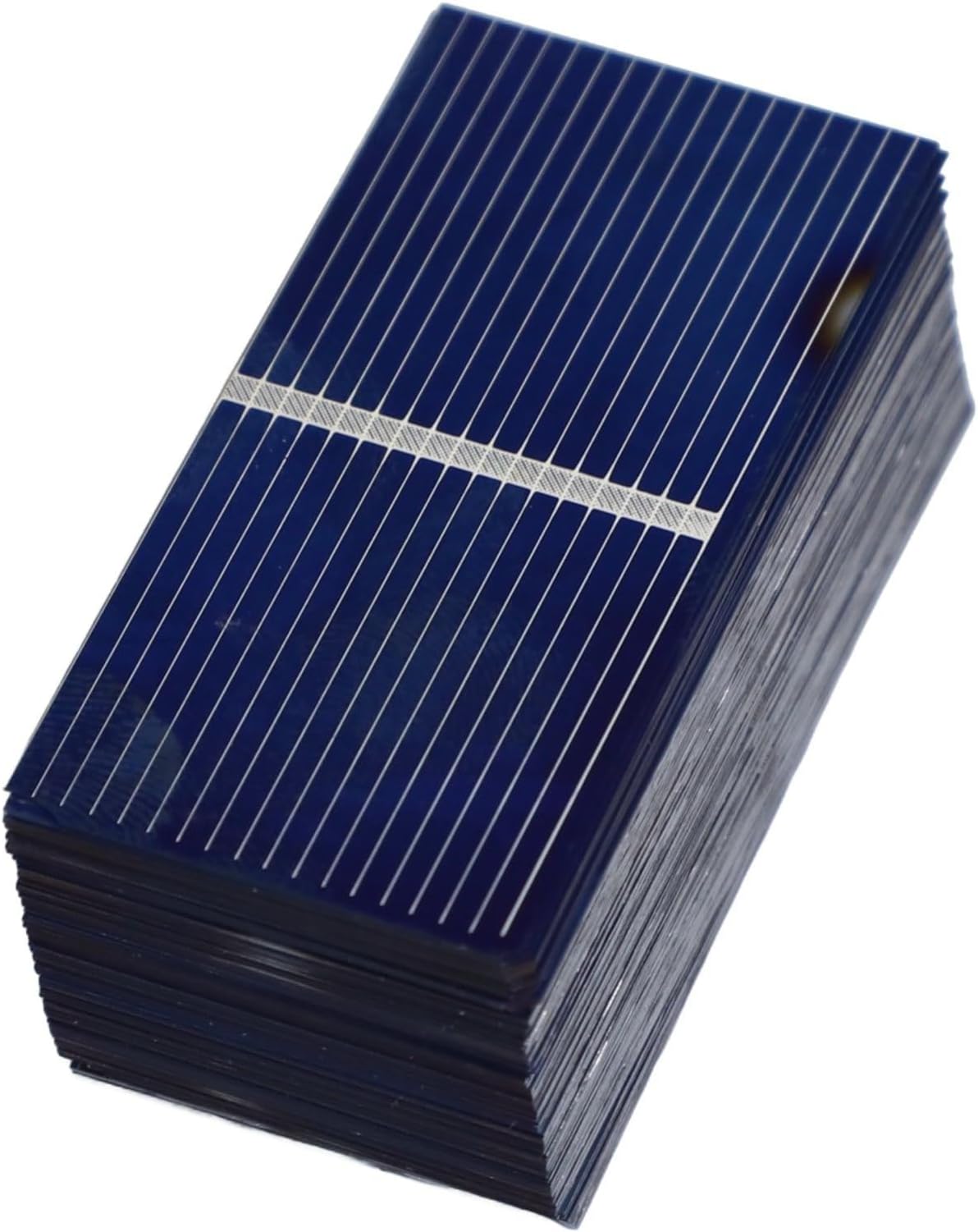 Solar Cells 100Pcs, 0.5V 400MA Polycrystalline Silicon For Solar Panel Kits & DIY Projects, 52X26mm