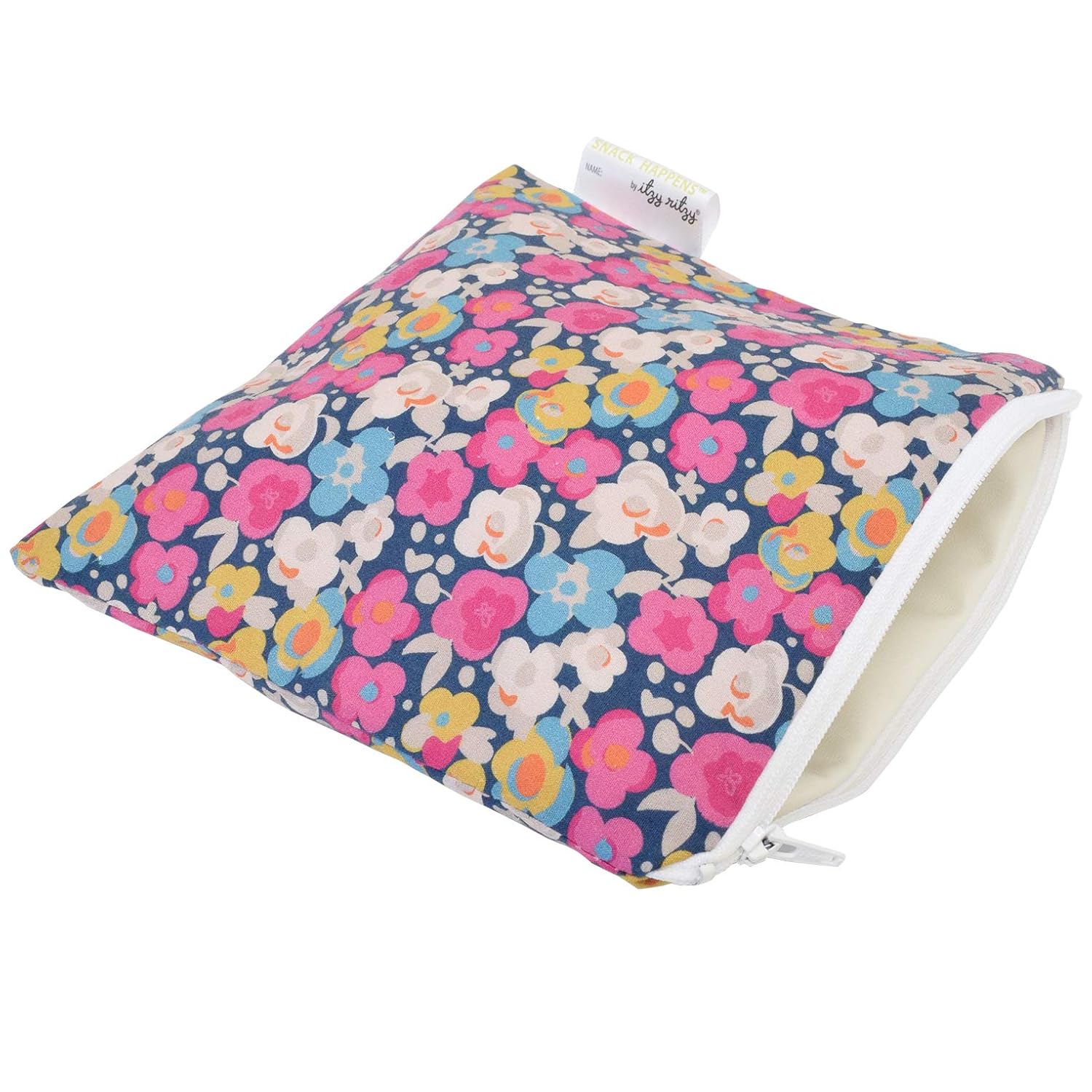Itzy Ritzy Reusable Snack Bag 7” x 7” BPAFree Snack Bag