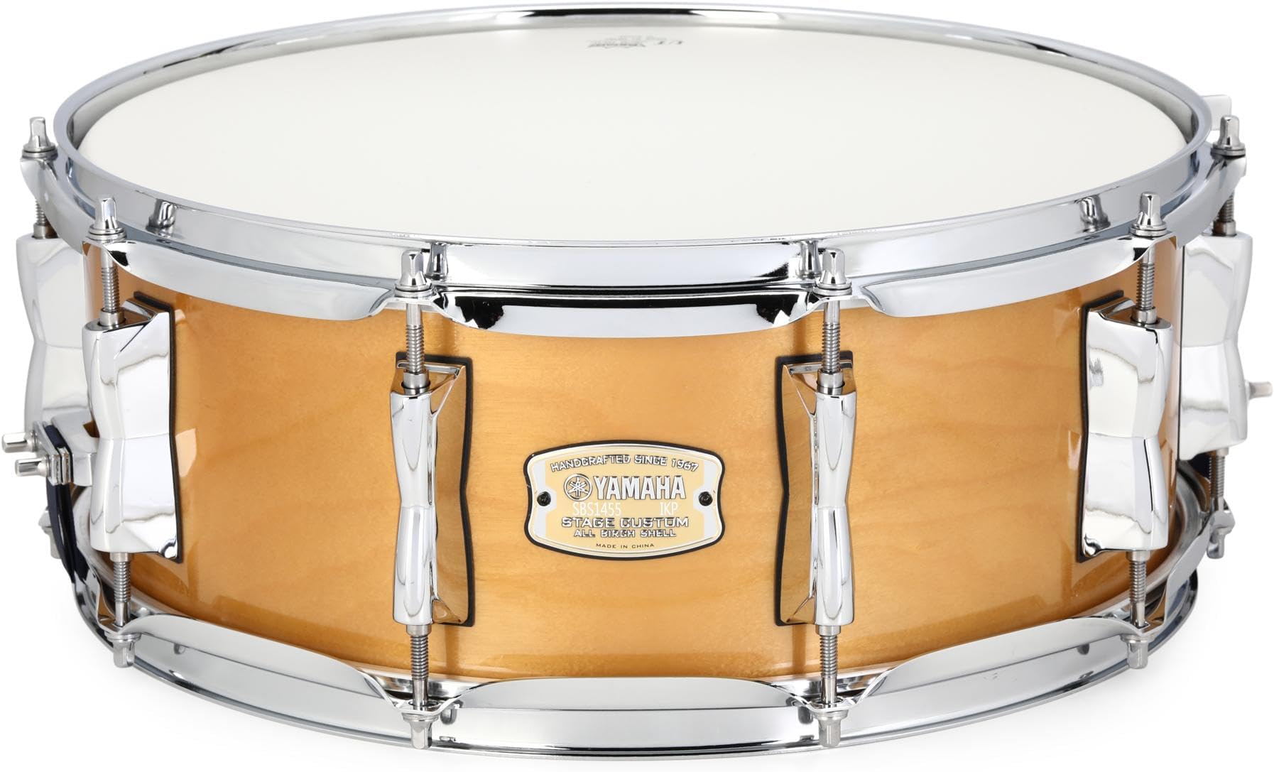 Yamaha Stage Custom Birch 14x5.5 Snare Drum, Natural Wood