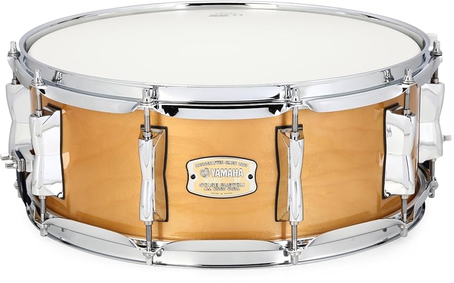 ヤマハ スネアドラム　14✕5.5 ブラス ヤマハ製ハードケ−ス付き ヤマハ | Stage Custom Steel Snare Drums - スネアドラム - 概要