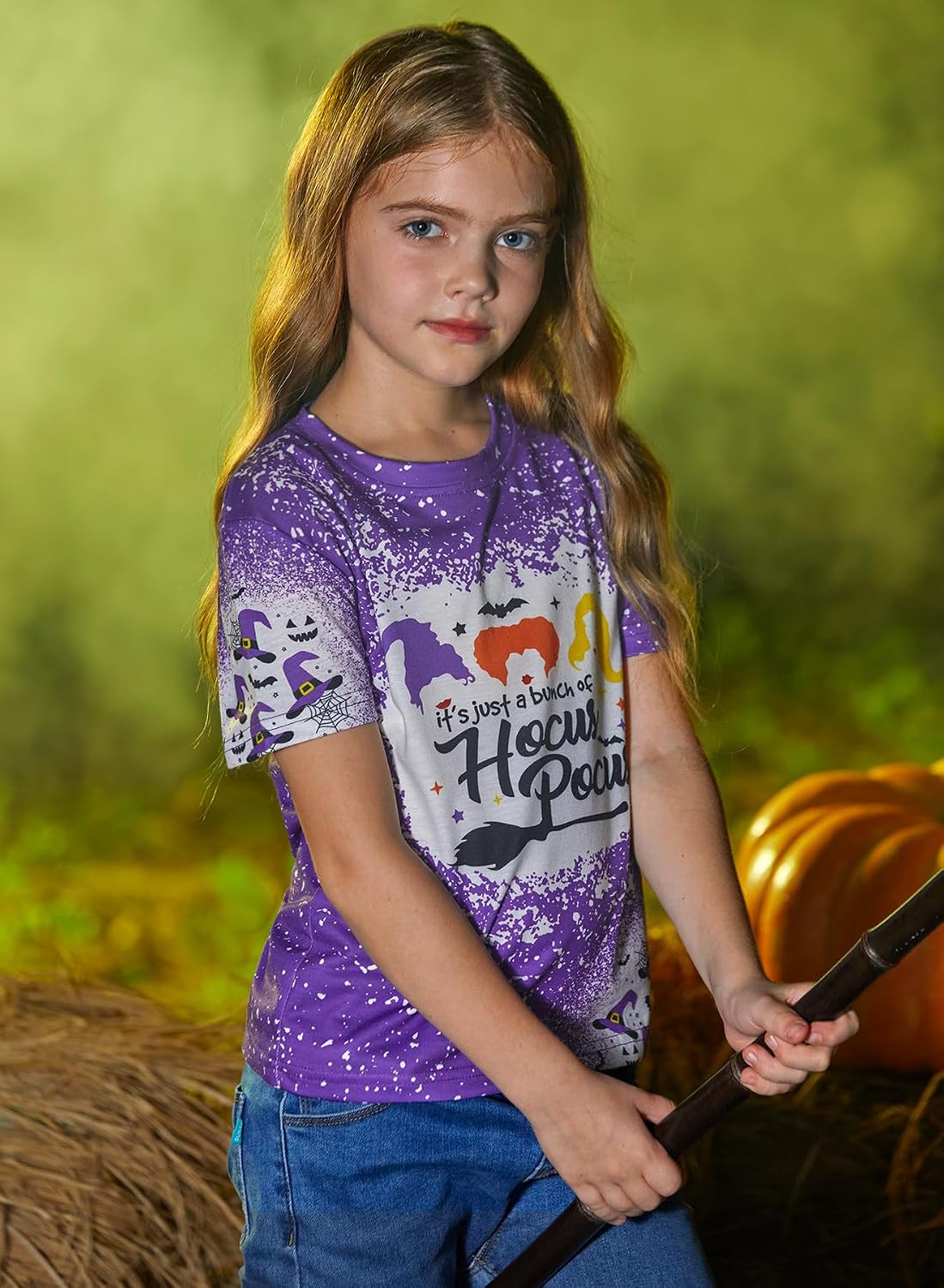BesserBay Unisex Kids Funny Halloween Shirt Cute Short Sleeve Top 4-14 Years