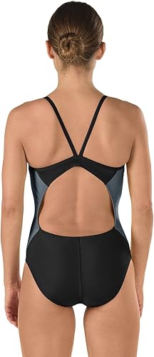 Miniatura 2 de Speedo Power Flex Eco Revolve Splice Energy Back Traje de baño de mujer, de una pieza