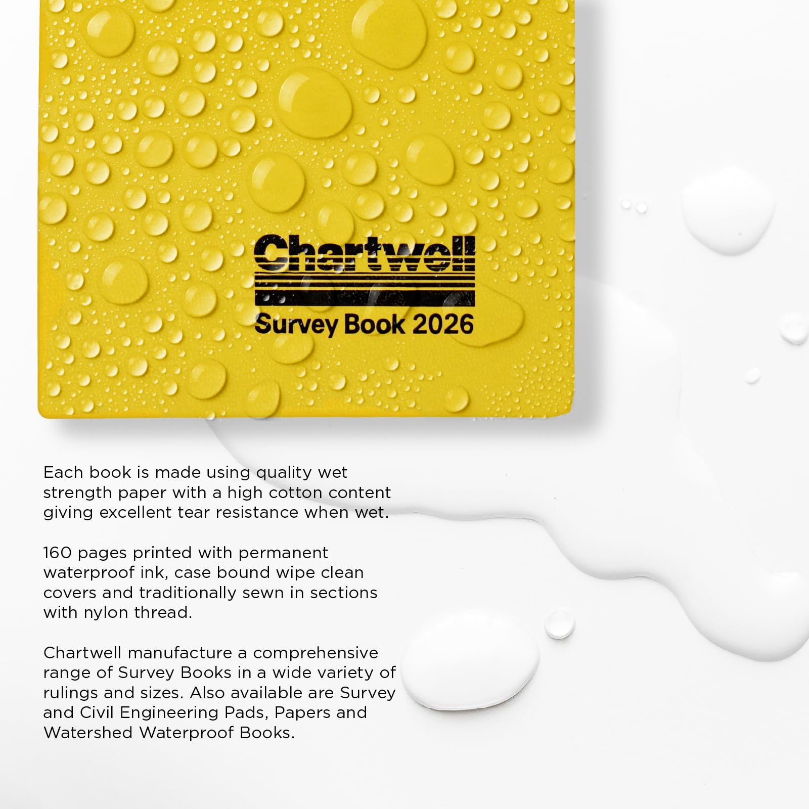 CHARTWELL SURVEY BK 5X8IN FIELD 2026