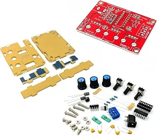 1Hz -1MHz XR2206 Function Signal Generator DIY Kit Sine/Triangle/Square Output Signal Generator Adjustable Frequency Amplitude(1 Set)