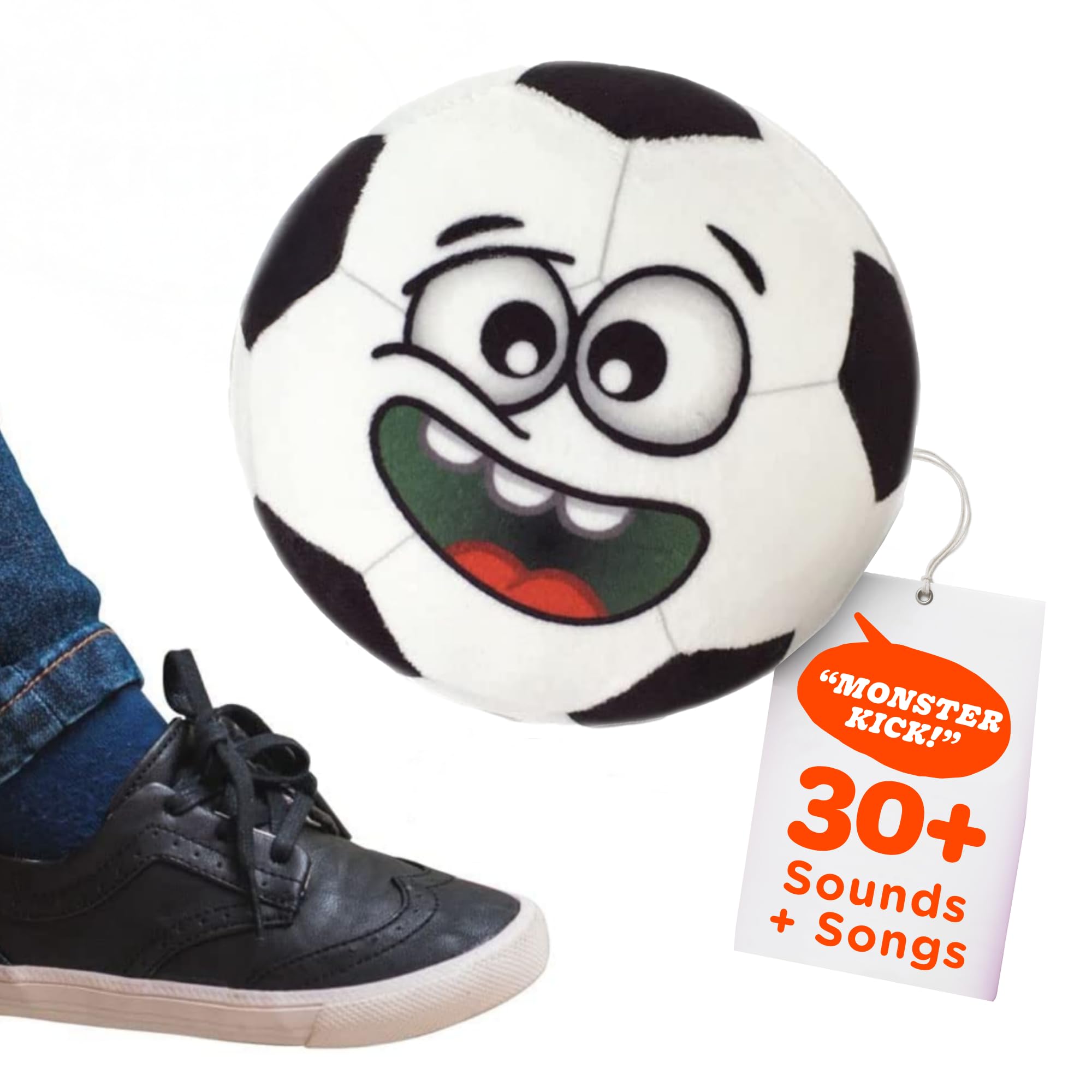 Move2Play, Hilariously Interactive Toy with Music & Sound Effects for Boy & Girl | Ball for Toddler & Baby | 6, 12, 18+ Months | 1, 2, 3+ Year Old