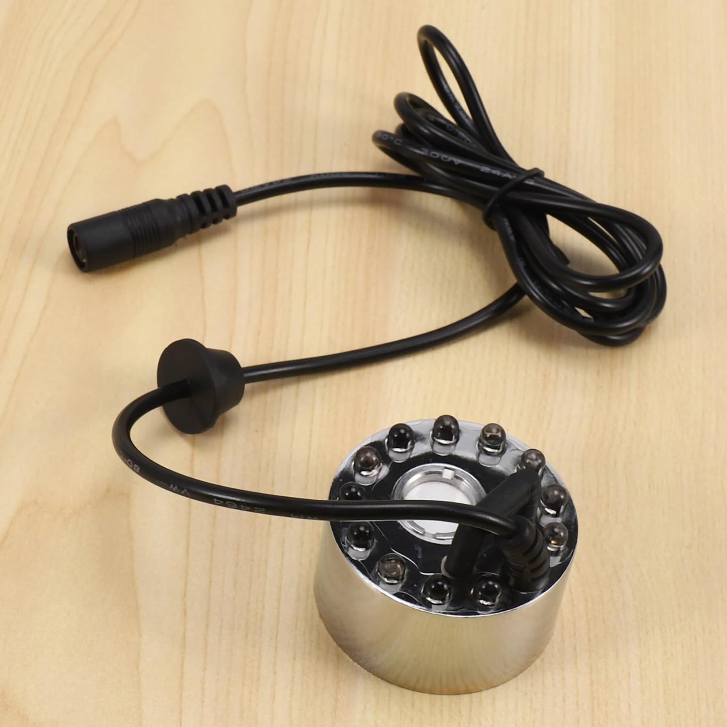 10X Ultrasonic Mist Maker Fogger Water Fountain Pond 12 LED
