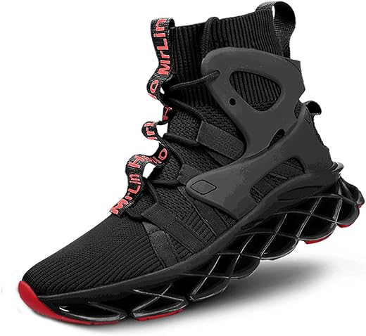 Hello MrLin Men's Running Shoes Non Slip Athletic Tennis Walking Blade Type...