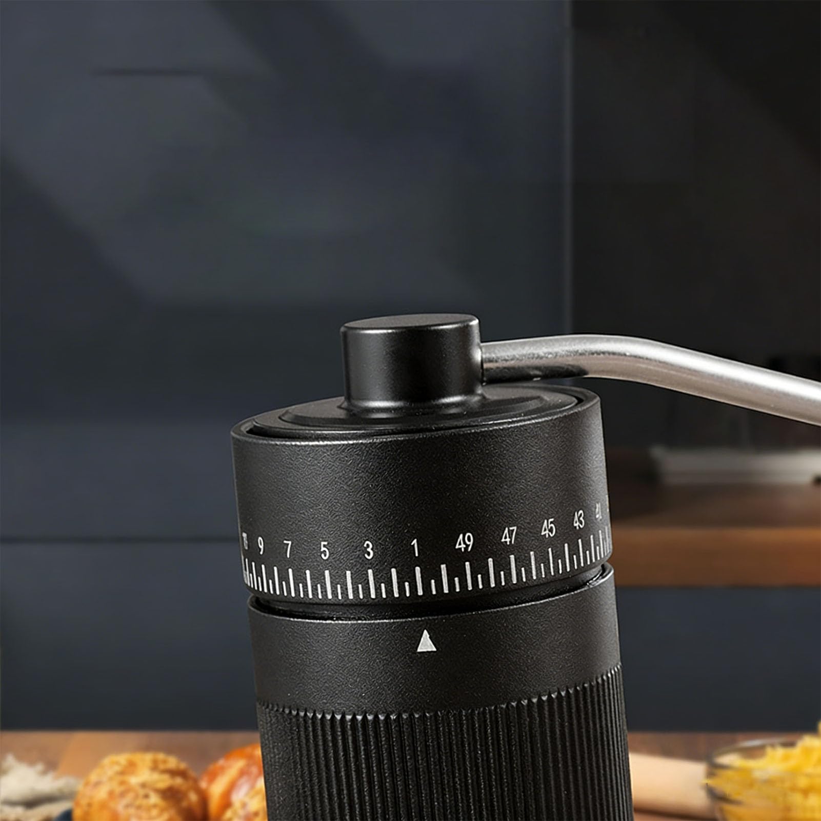 Haofy Ręczny Młynek do Kawy Pojemność 25 G Ręczny Młynek do Kawy ze Stali Nierdzewnej Regulowane Ustawienie Mielenia od 1 49 na podróż Kemping W Domu Świeża Kawa W Ciągu Jednej Minuty
