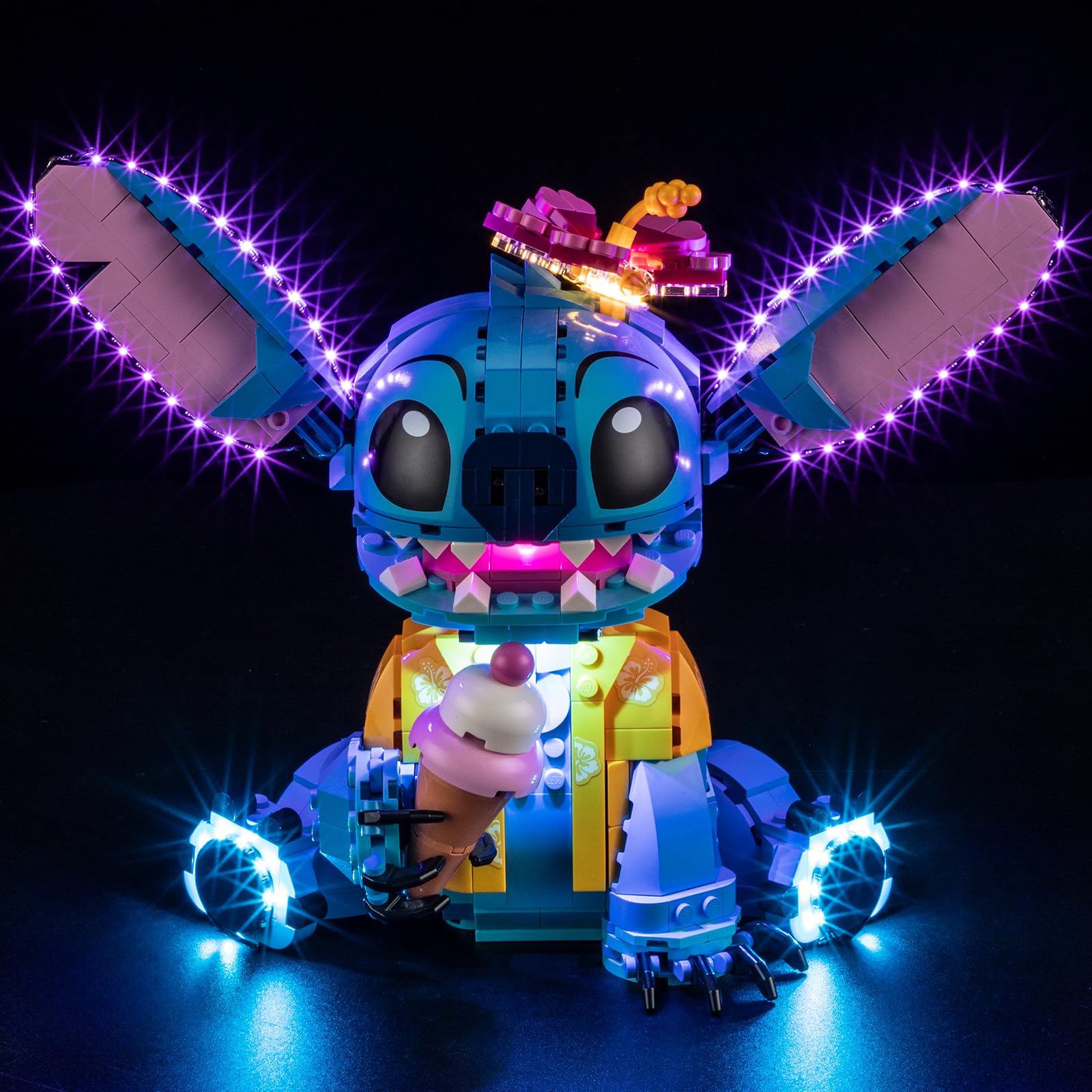 LED Light Kit for Lego 43249 Stitch Set,Compatible with Lego 43249 Building Blocks Model(…