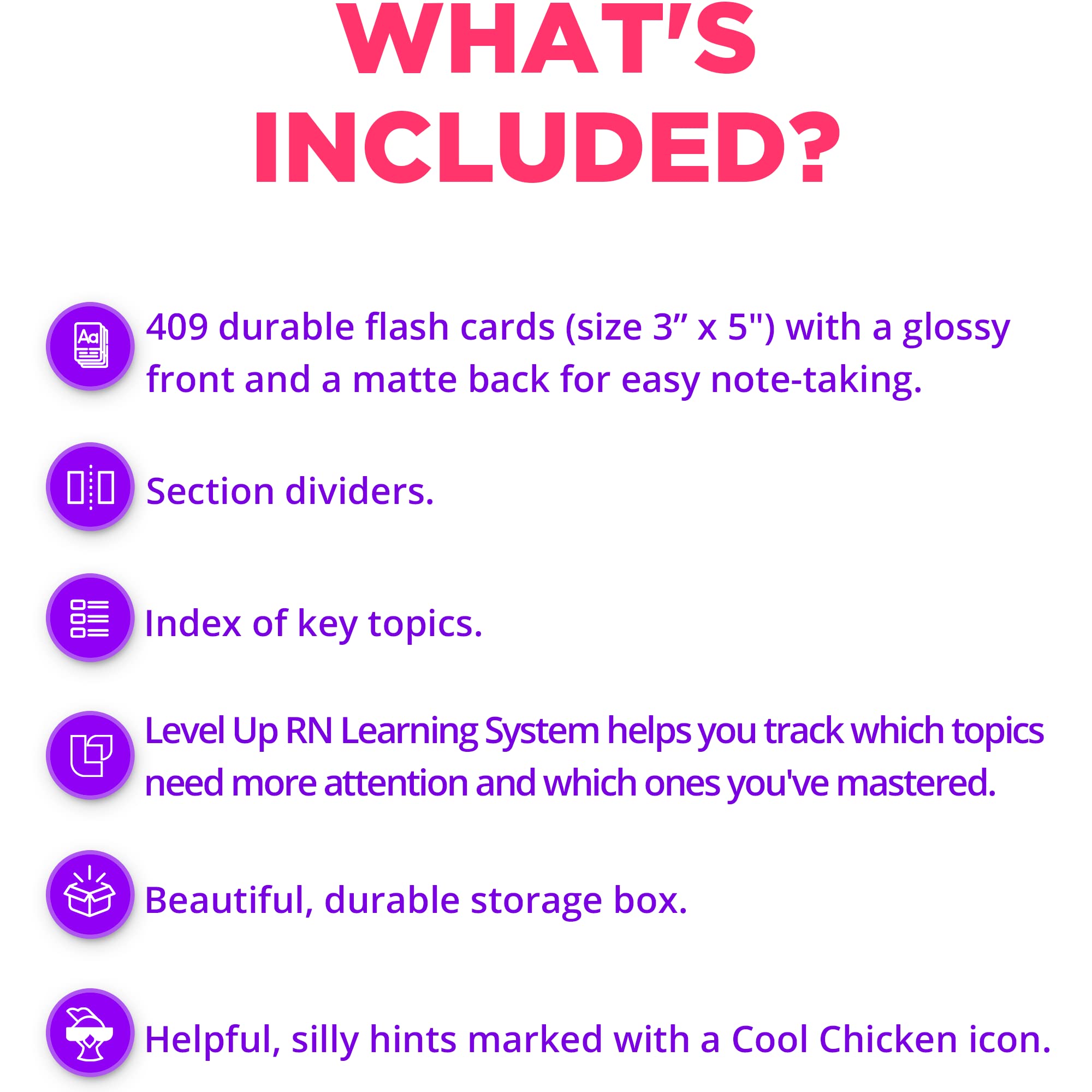 Level Up RN MedSurg Flash Cards No Fluff Only Essential