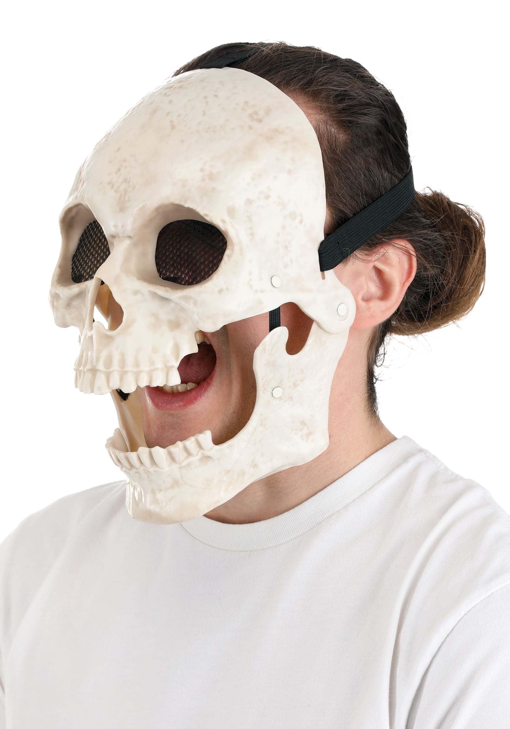 Amazon.com: Fun Costumes Shining Skull Mouth Mover Mask Standard