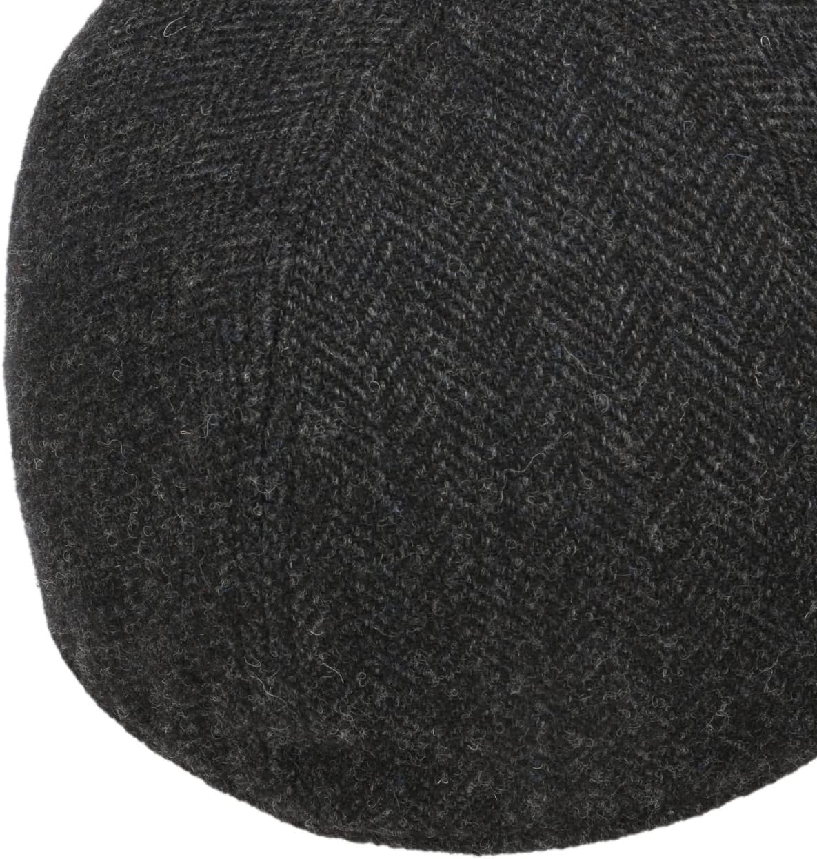 Stetson Plano Wool Baseball Cap Herringbone Design Fullcap Cotton Lining Men Fall Winter