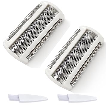 2PCS BG2000 Replacement Foil Head Compatible with Bodygroom Series 7000 BG7030/BG7040, 5000 BG5025 & 3000 Hypoallergenic Wet/Dry Shaving System
