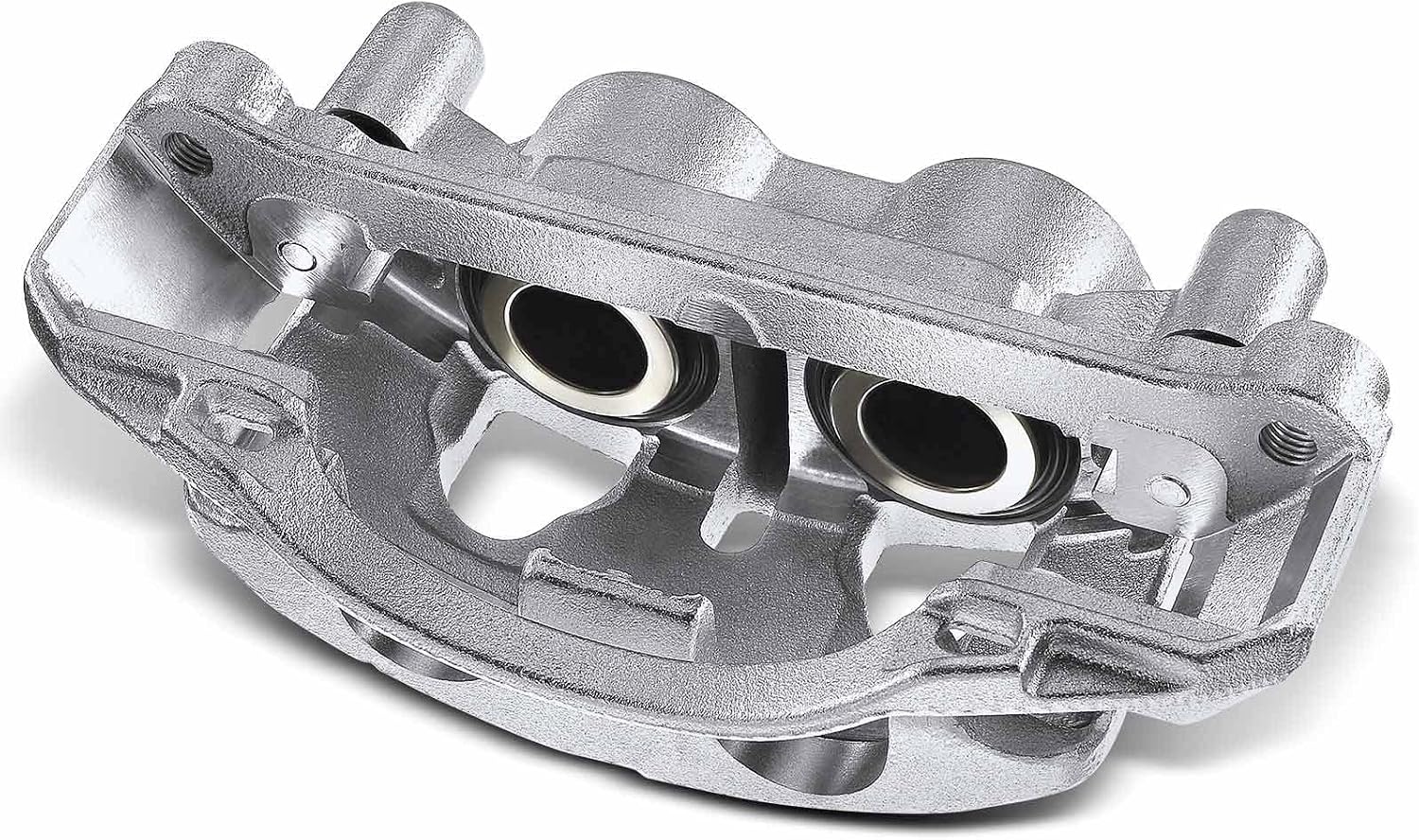 A-Premium Disc Brake Caliper Assembly with Bracket Compatible with Select Chevy and GMC Models - Silverado 2500 HD/3500 HD/Sierra 2500 HD/3500 HD 2011-2019, Suburban 3500 HD 2016-2019 - Front Driver