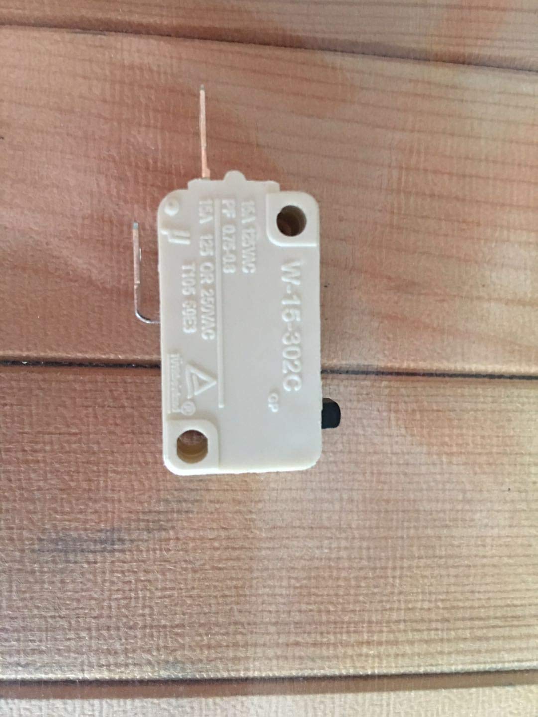 15A,Normally Open,Microwave Oven Door Micro Switch W-15-302C for Galanz