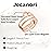 Jecanori Magnetic Copper Bracelets for Women,Copper Magnetic Ring for Women,Crystal Bracelets with 3500 Gauss Magnets,Jewelry Gift with Sizing Tool