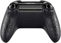 Vista 6 de eXtremeRate Replacement Non-Slip Side Rails Handles, Game Improvement Back Panels for Xbox One S, Xbox One X Controller - Textured Black