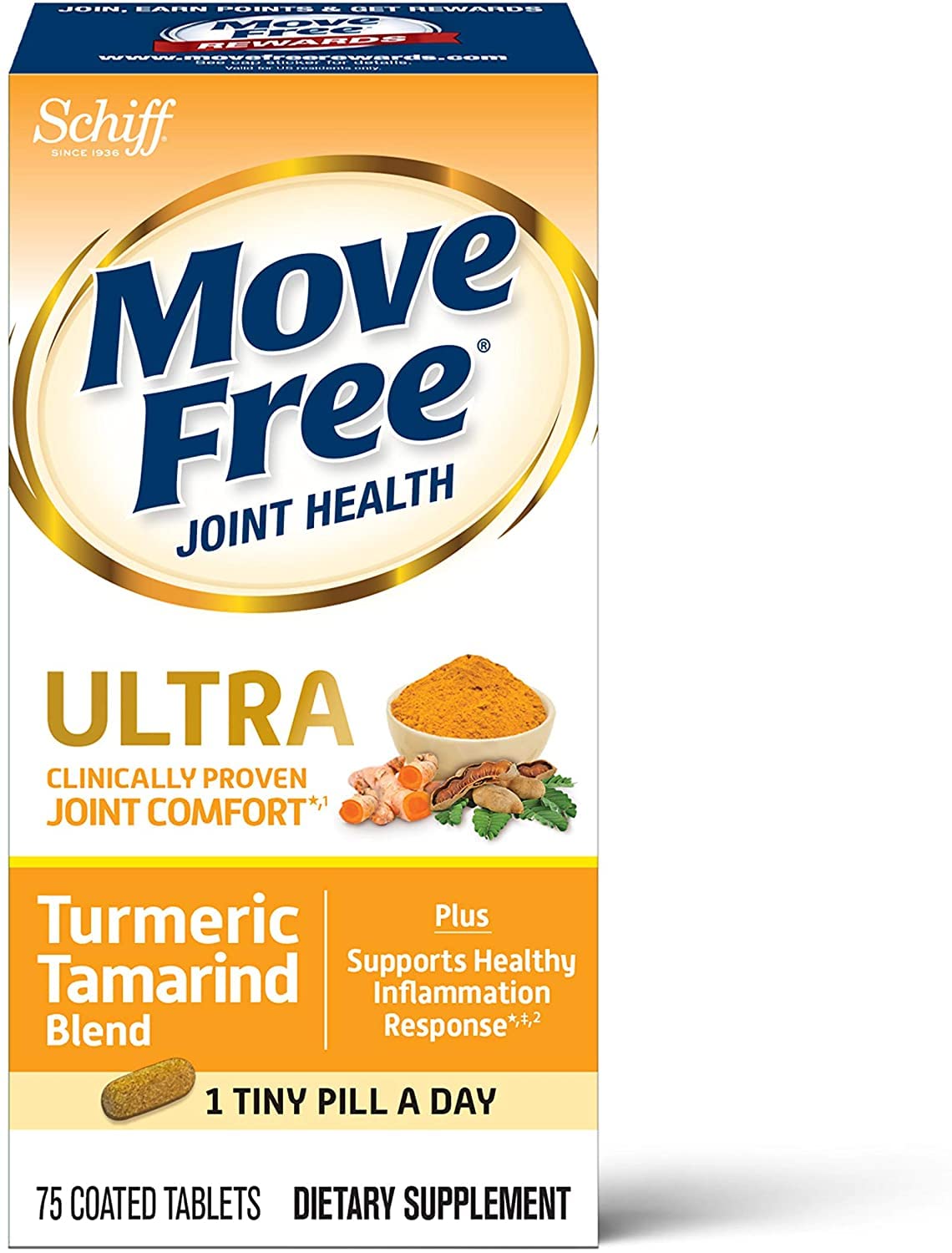 Buy Turmeric Curcumin Joint Supplement Move Free Ultra Turmeric