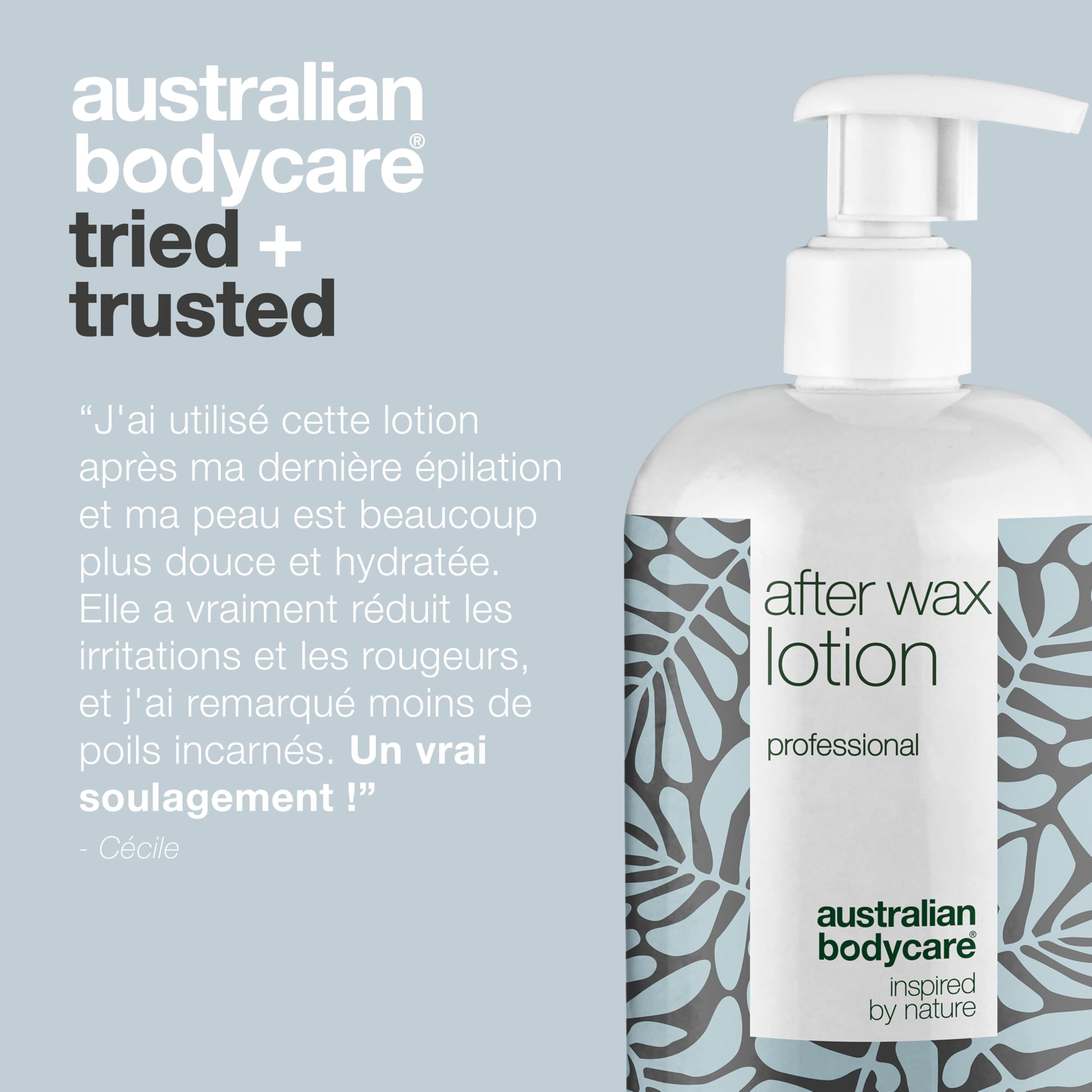 Lotion Après-Épilation Professionnelle, À utiliser après l'épilation à la cire, l'épilation du maillot ou l'épilation brésilienne | Réduit l'apparence des poils incarnés et de l'irritation de la peau