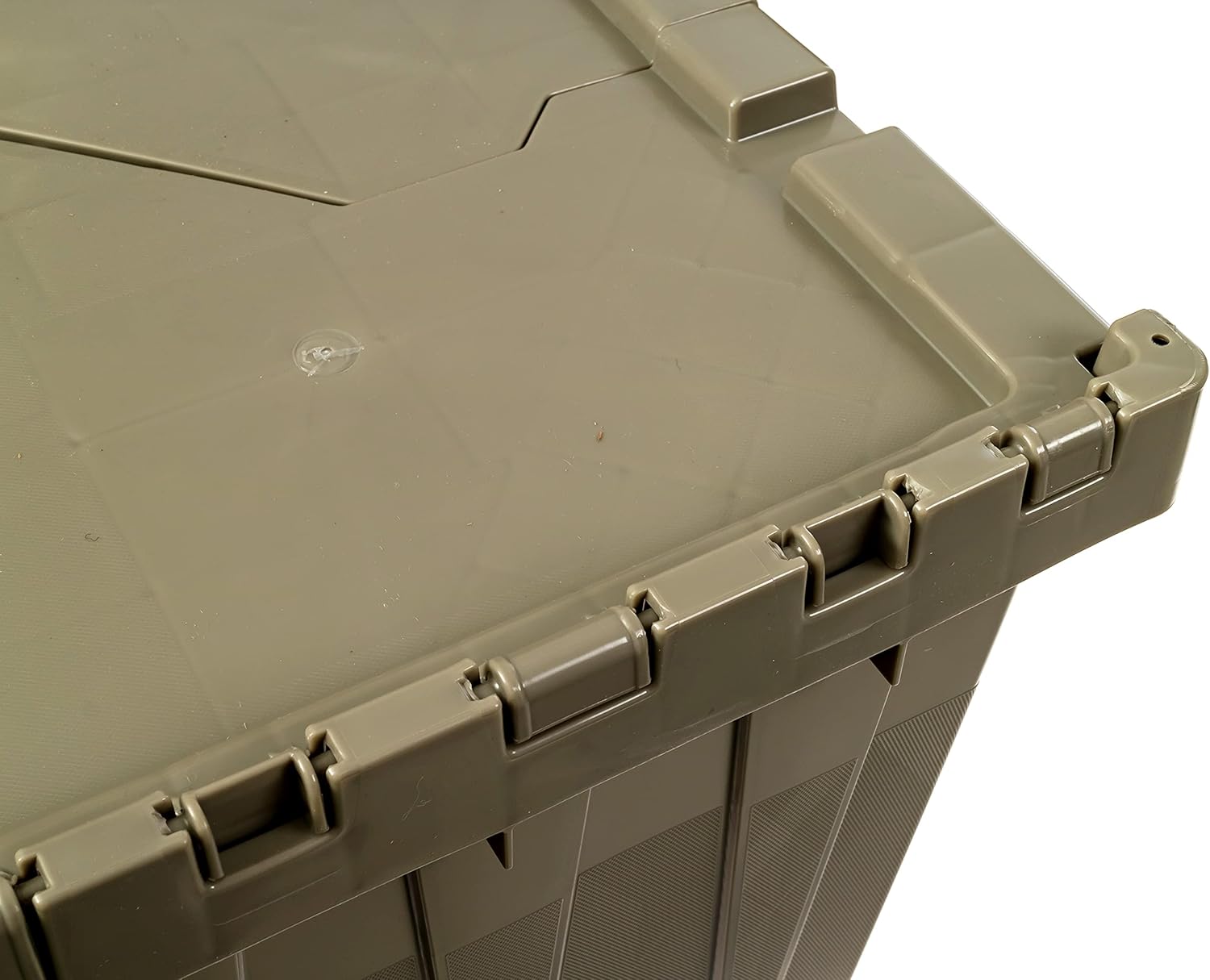 Buy 12 Gallon Commercial Flip Top Tote Storage Container (PACK OF 4