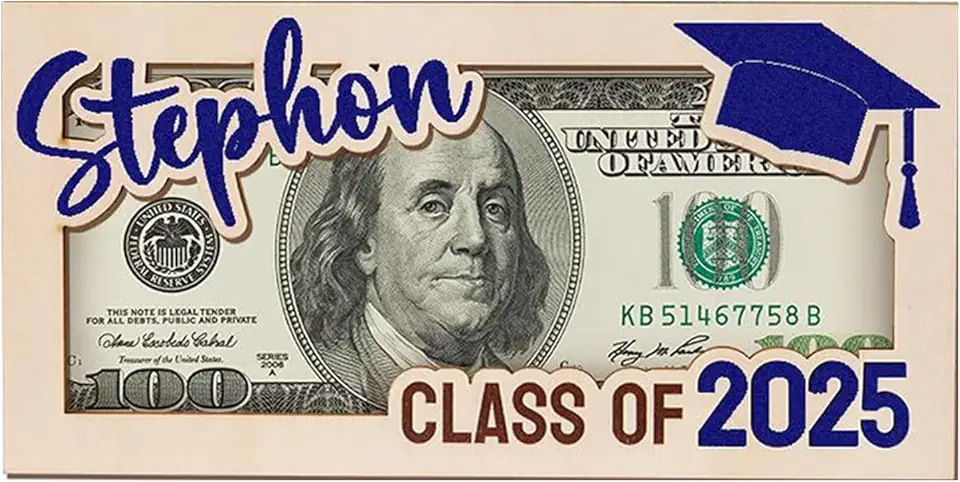 Graduation Money Holders | Graduation Card Box Holder | Congrats Grad Keepsake Decor, High School Decorations for University College Senior Daughter Son Her Him