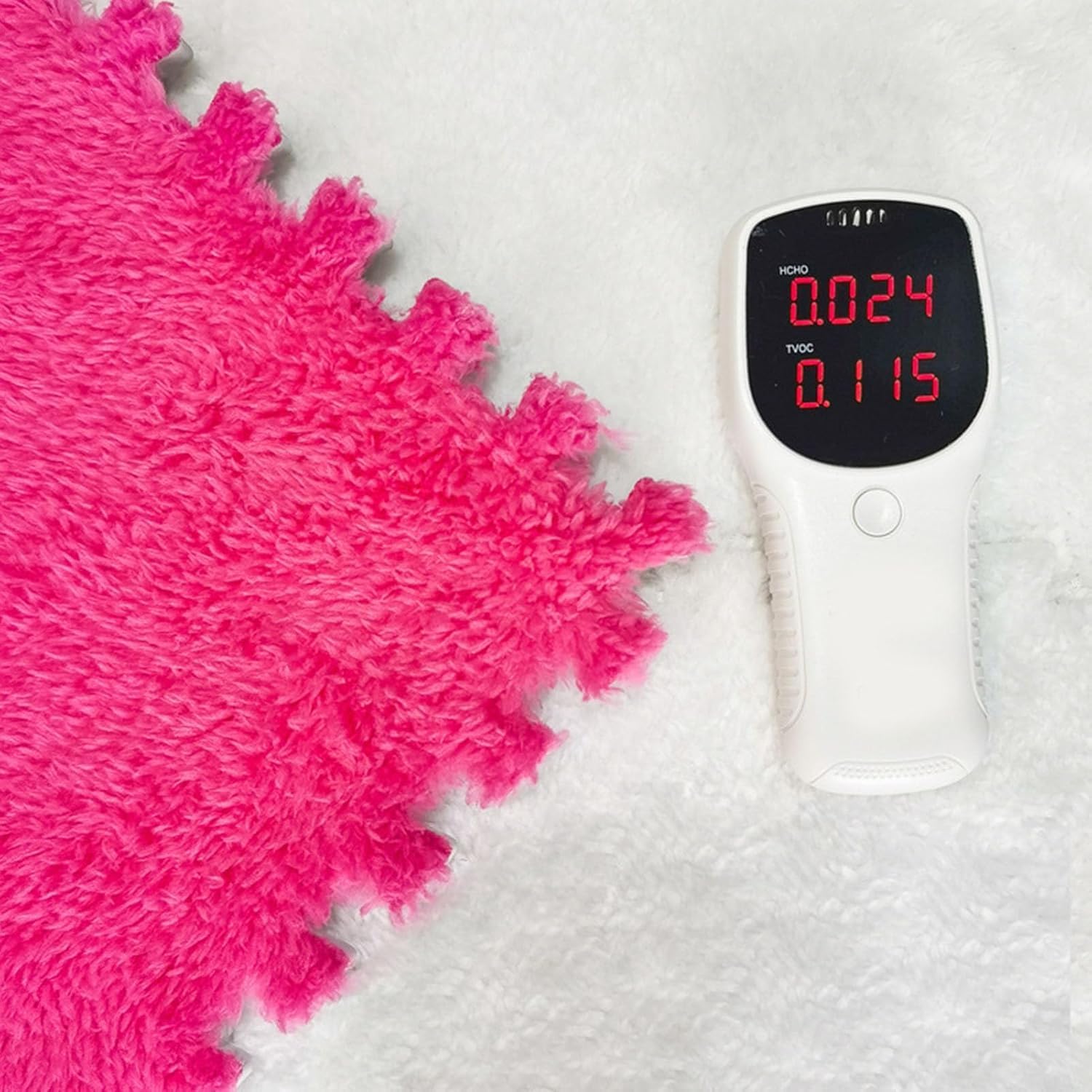 ELzEy プラッシュインターロッキングフォームフロアマット、20プラッシュフォームフロアマット、ベッドルームクロールマット、スクエ