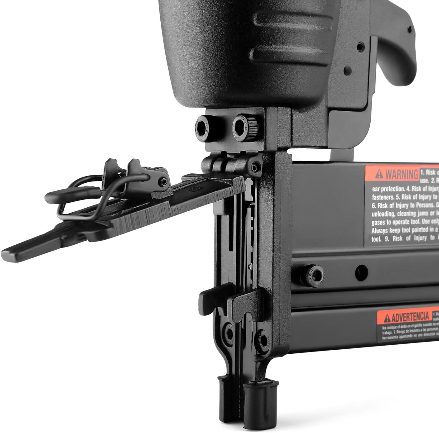 3PLUS HF509040SP 18 Gauge 2" Brad Nailer and 1/4-Inch Narrow Crown Stapler 2 in 1