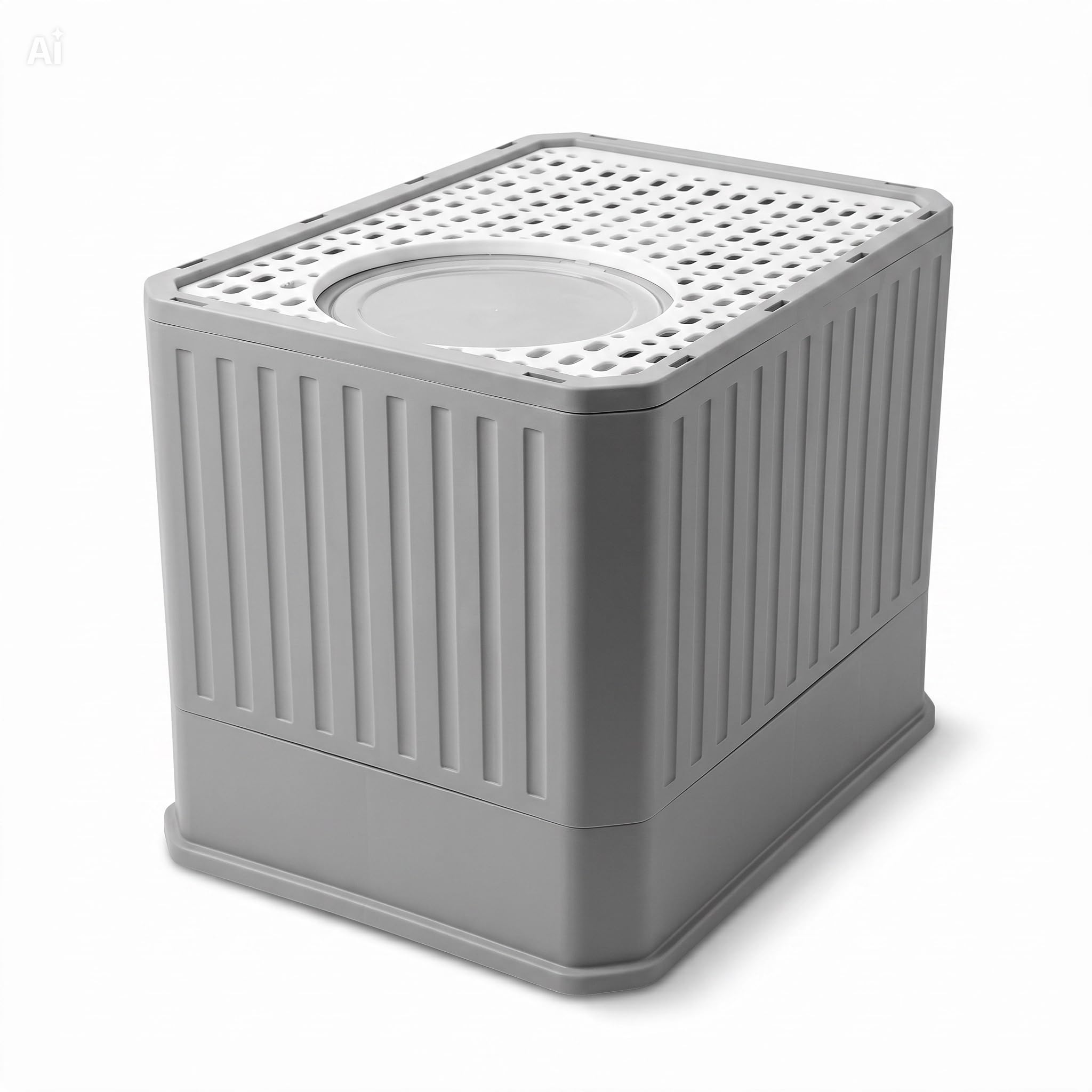 Arenero Gato Cerrado Premium – Sin Olores con Filtro de Carbón, Diseño Elegante, Bandeja Extraíble Fácil Limpieza, Incluye Pala – TruePetify