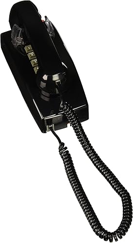 Cortelco 255400-VBA-27MD Teléfono fijo de 1 auricular, negro
