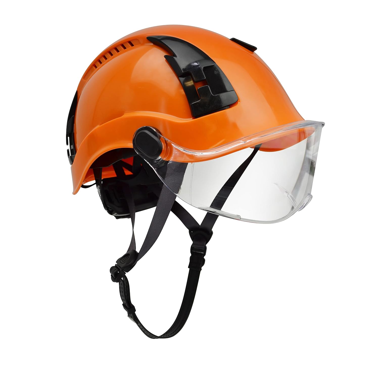 Malta Dynamics APEX Prime OSHA/ANSI Z89.1 and EN12492 Type 2 Safety Helmet for Construction, Orange Helmet with Clear Visor - Review, Price and Buying Guide
