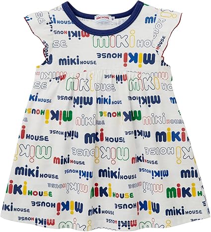 Amazon ミキハウス Mikihouse ワンピース 110cm マルチカラー 女の子 ベビーキッズ子供服 ノースリーブ ロゴ ワンピース チュニック 服 ファッション小物 通販 Amazon ミキハウス Mikihouse ワンピース 110cm マルチカラー 女の子 ベビーキッズ子供服 ノースリーブ ロゴ ワンピース チュニック 服 ファッション小物 通販