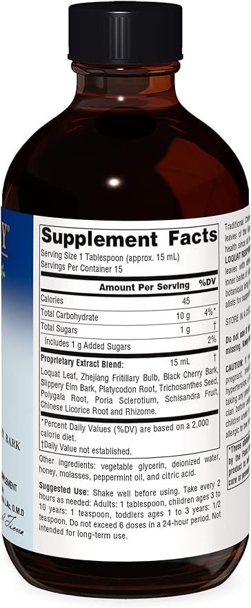 Jarabe Respiración Loquat 8 oz miniatura 3